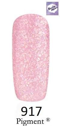 Гель-лак FOX Gel-Polish Masha Create Pigment №917 рожевий перламутровий з ефектом слюди 6 мл