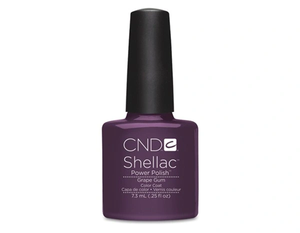 Гель-лак CND Shellac Grape Gum класичний фіолетовий, перламутр 7,3 мл