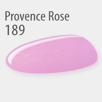 Гель-лак PNB №189 Provence Rose насичено рожевий з легким перламутром та шиммером 8 мл