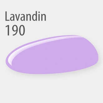 Гель-лак PNB №190 Lavandin фіолетово-бузковий, лавандовий, емаль 8 мл