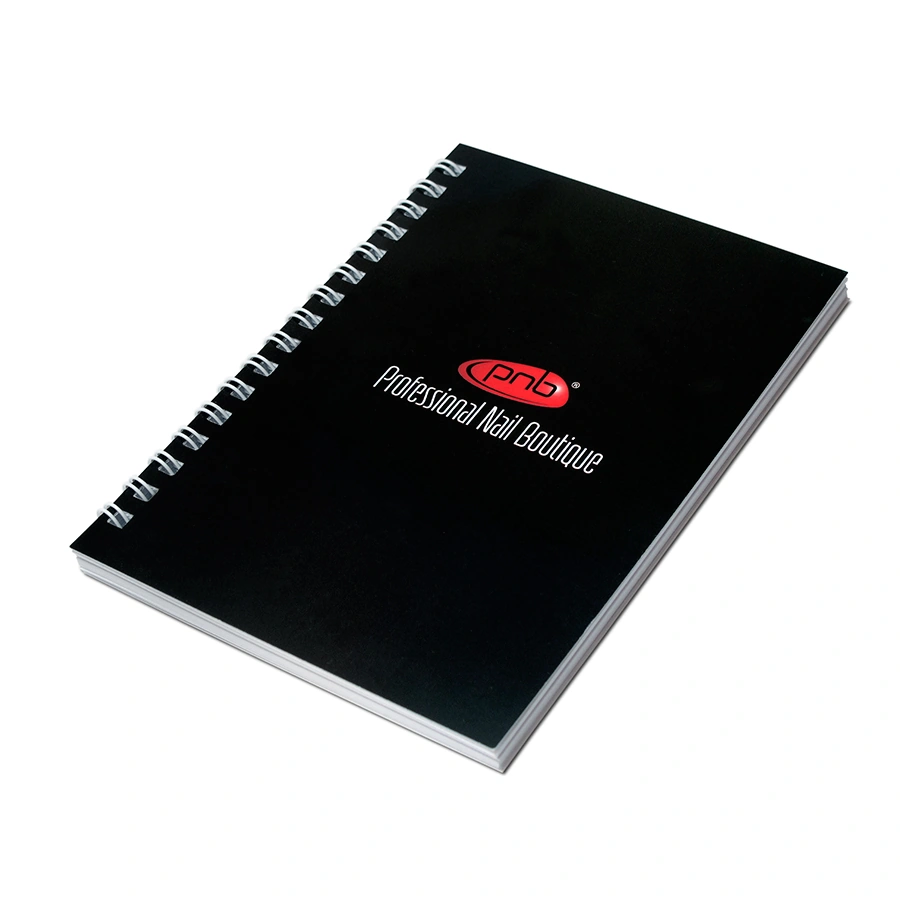 Блокнот чорний глянсовий PNB Black Glossy Notebook A6 A6, 50 аркушів