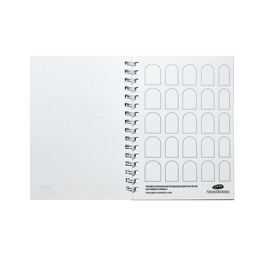 Блокнот чорний глянсовий PNB Black Glossy Notebook A6 A6, 50 аркушів