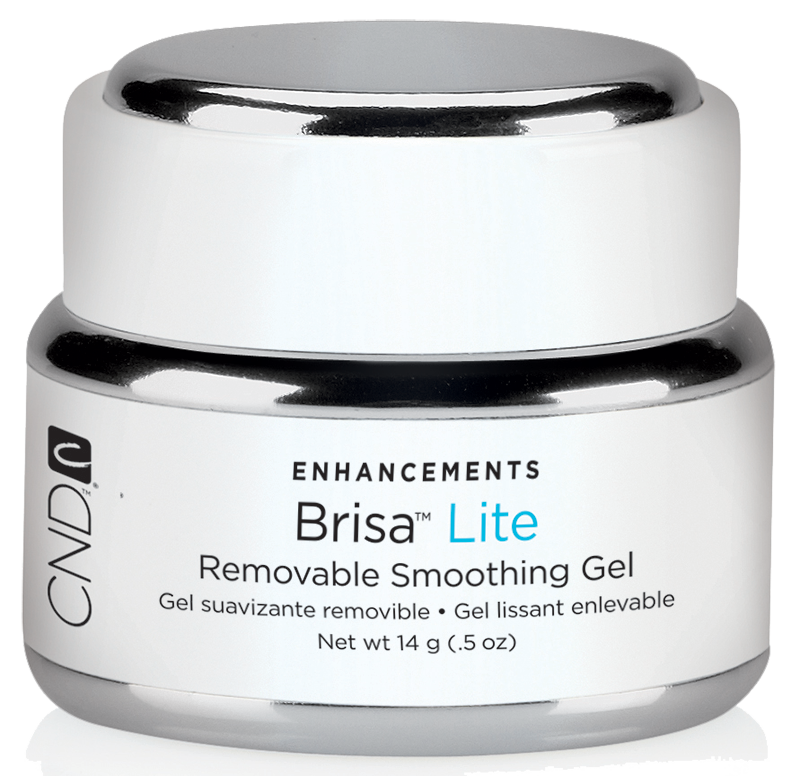 Прозорий зміцнюючий розчинний біогель CND Brisa Lite Smoothing Clear Gel 14 мл