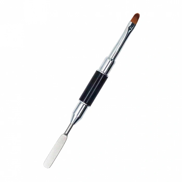 Пензель-шпатель для гелю Canni Brush-Spatula For Gel 2 in 1 2 в 1