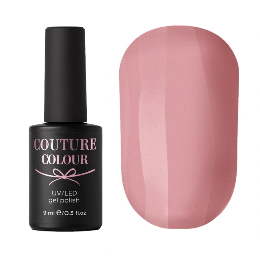 Гель-лак Couture Colour Gel Polish 007 приглушений рожевий, емаль 9 мл
