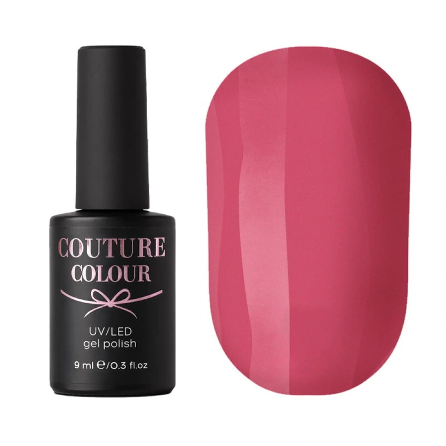 Гель-лак Couture Colour Gel Polish 018 пастельно-малиновий, емаль 9 мл