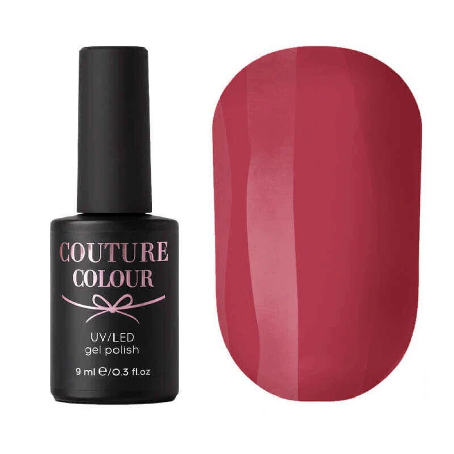 Гель-лак Couture Colour Gel Polish 020 світло-малиновий мус, емаль 9 мл