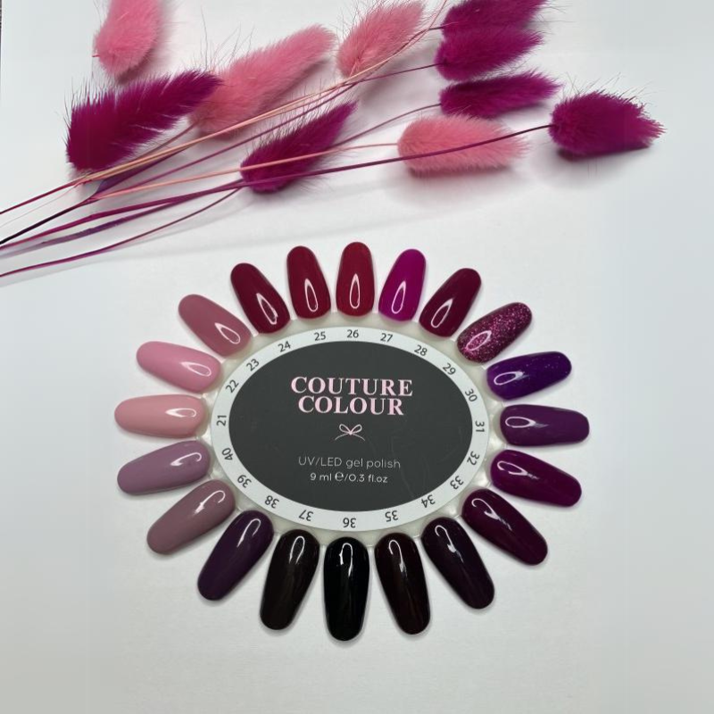 Гель-лак Couture Colour Gel Polish 021 рожевий, емаль 9 мл