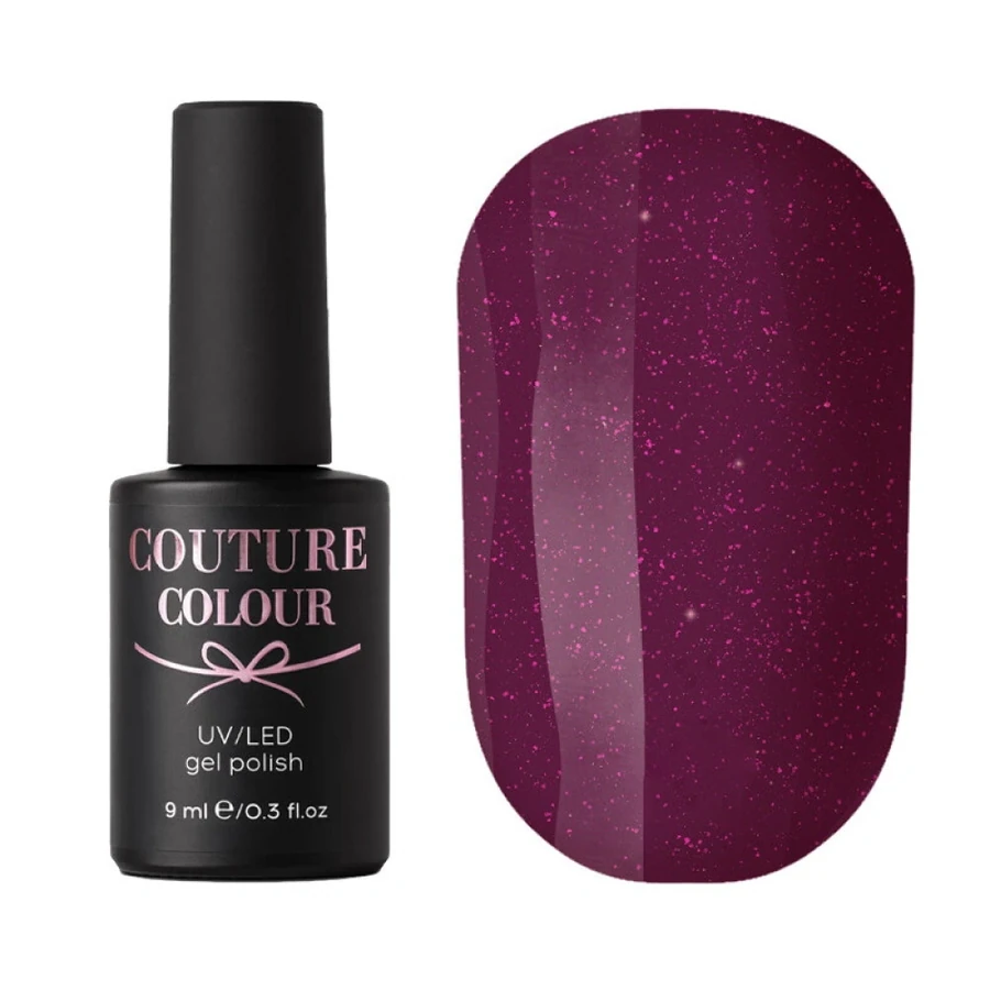 Гель-лак Couture Colour Gel Polish 029 філетовий з рожевим шиммером 9 мл