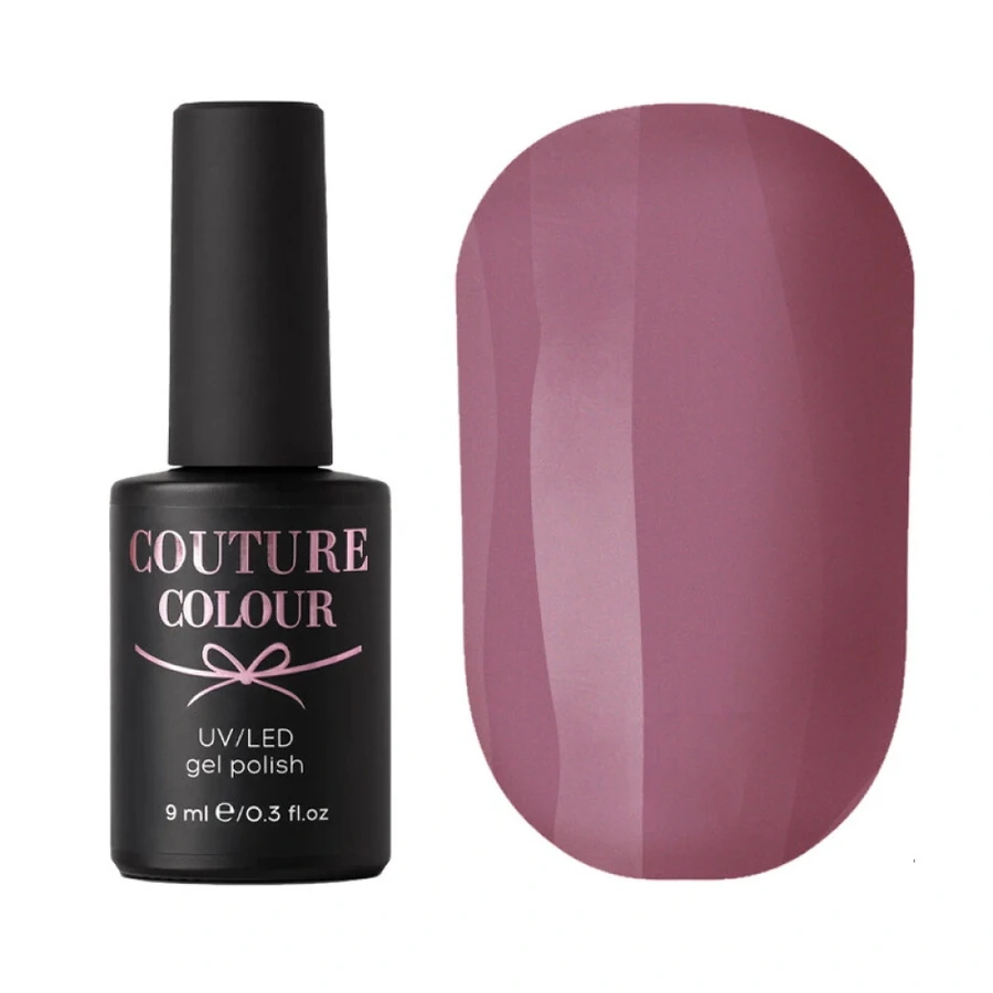 Гель-лак Couture Colour Gel Polish 040 попелястий бузково-рожевий, емаль 9 мл