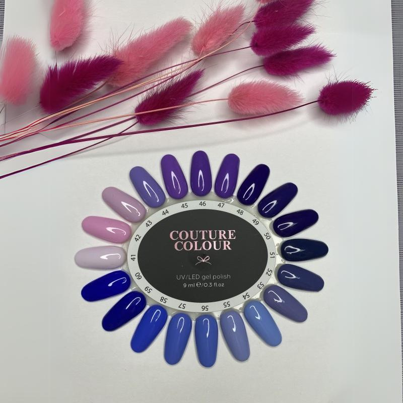 Гель-лак Couture Colour Gel Polish 043 світлий фіалково-рожевий, емаль 9 мл