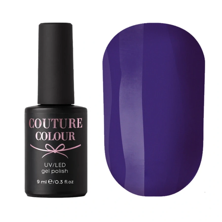 Гель-лак Couture Colour Gel Polish 049 синьо-фіолетовий, глибокий, емаль 9 мл