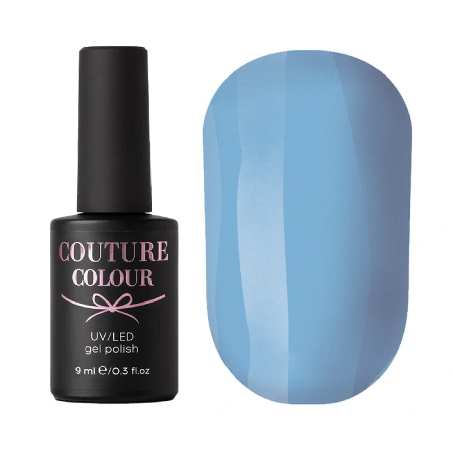 Гель-лак Couture Colour Gel Polish 054 ніжний блакитний, емаль 9 мл