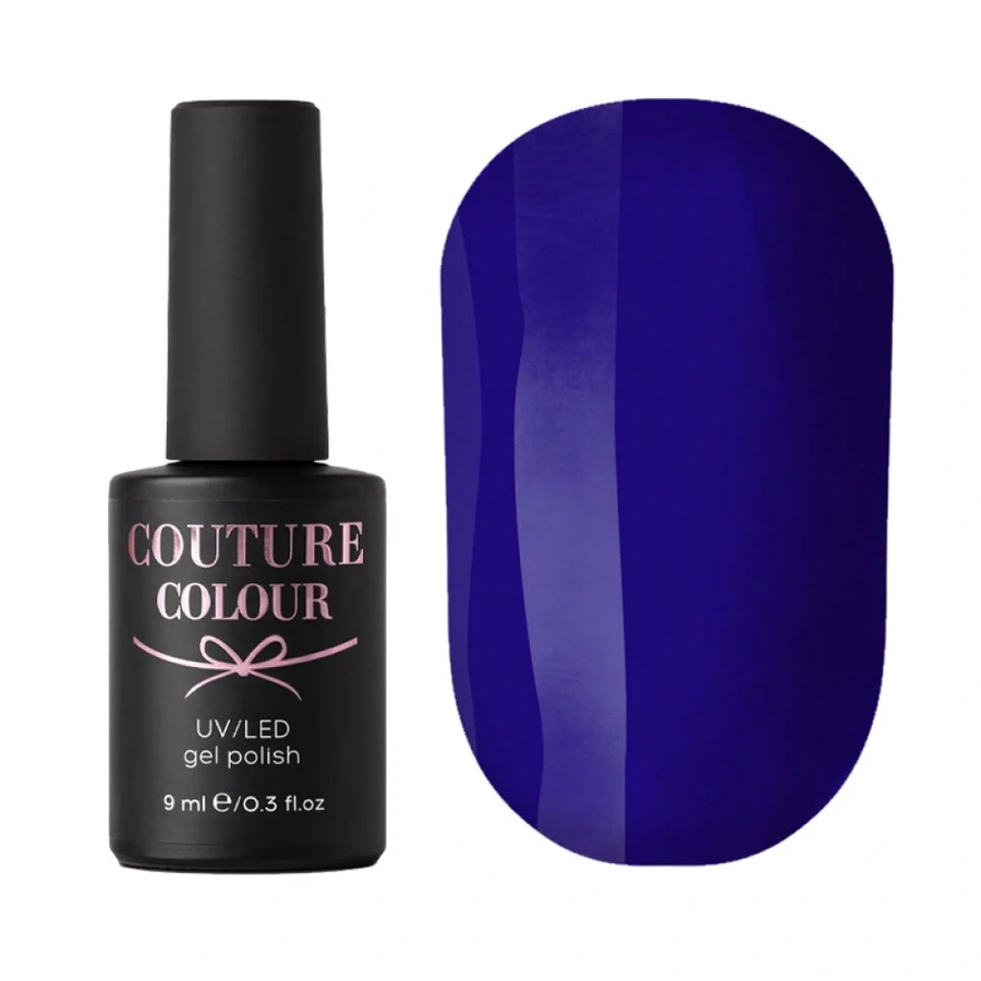 Гель-лак Couture Colour Gel Polish 060 глибокий синій, емаль 9 мл