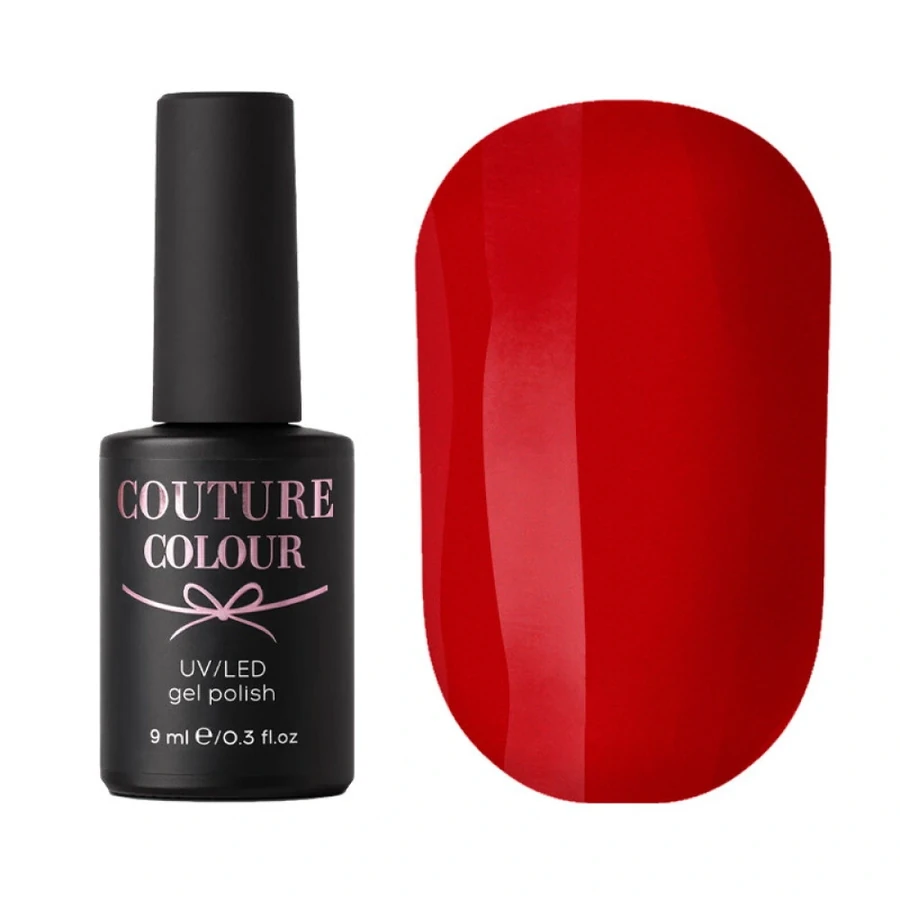 Гель-лак Couture Colour Gel Polish 065 коралово-червоний, емаль 9 мл