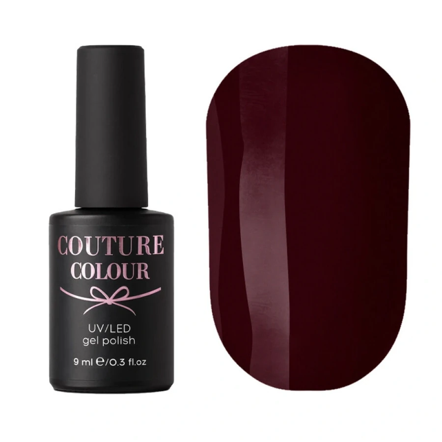 Гель-лак Couture Colour Gel Polish 074 темна вишня, емаль 9 мл