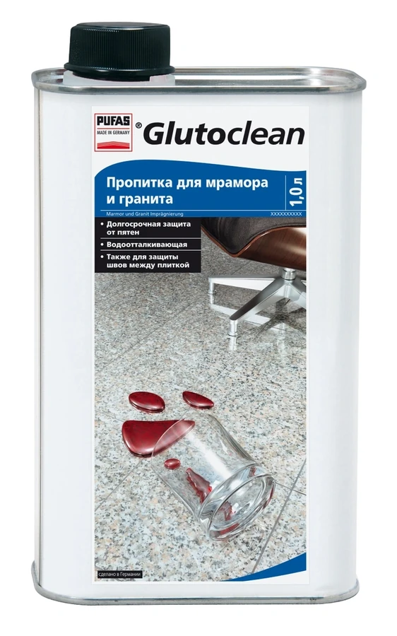 Просочення для мармуру та граніту Glutoclean Marmor und Granit Impragnierung 1 л