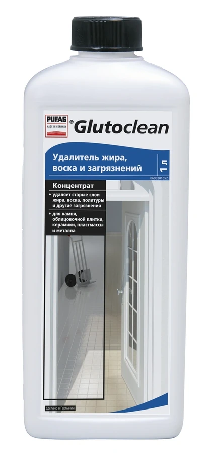 Видавлювач жиру, воску та забруднень Glutoclean Fett, Wachs und Schmutzloser 1 л