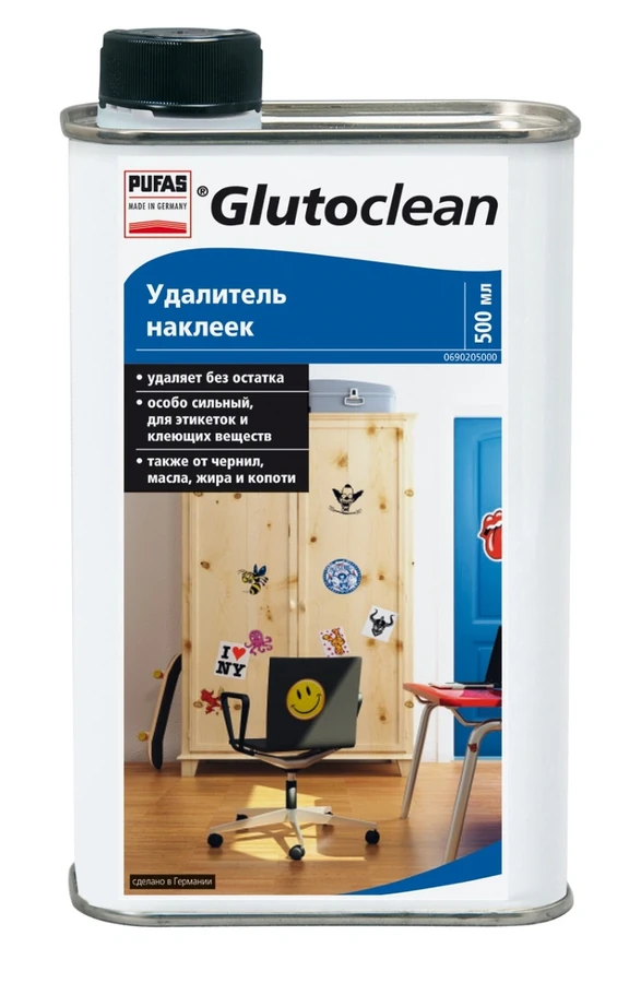 Засіб для видалення наклейок Glutoclean Aufkleber Entferner 500 мл