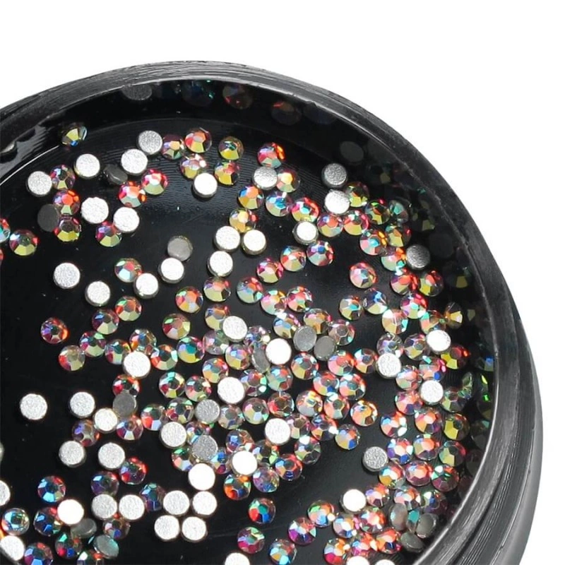 Стрази Північне сяйво PNB Crystals AB SS3 прозоро-голографічні, 1,1 мм 250 шт