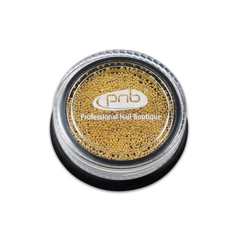Бульйонки металеві PNB Metal Beads Gold золото 0,6 мм