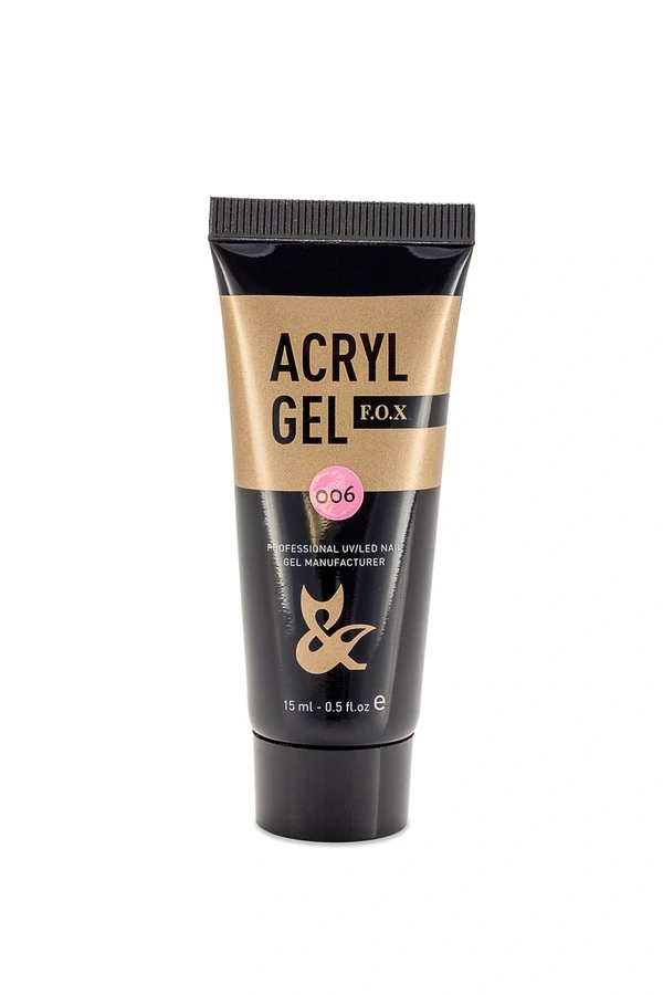 Акрил-гель FOX Acryl Gel 006 рожевий 15 мл