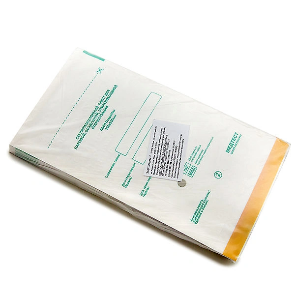 Крафт пакети Медтест Медтест Sterilization Kraft Packages White 100*200мм 100 * 200мм, 5 шт 5 шт