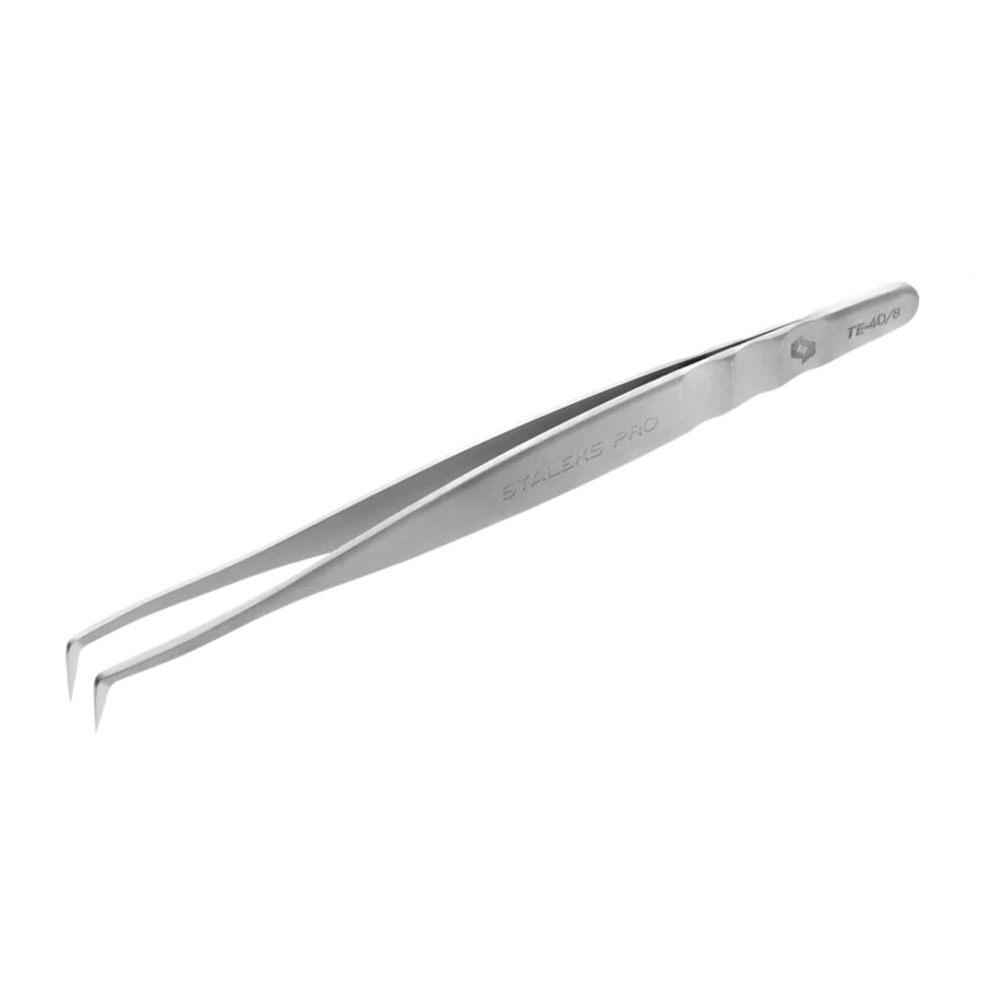 Пінцет професійний для вій Staleks Pro EXPERT 40 TYPE 8