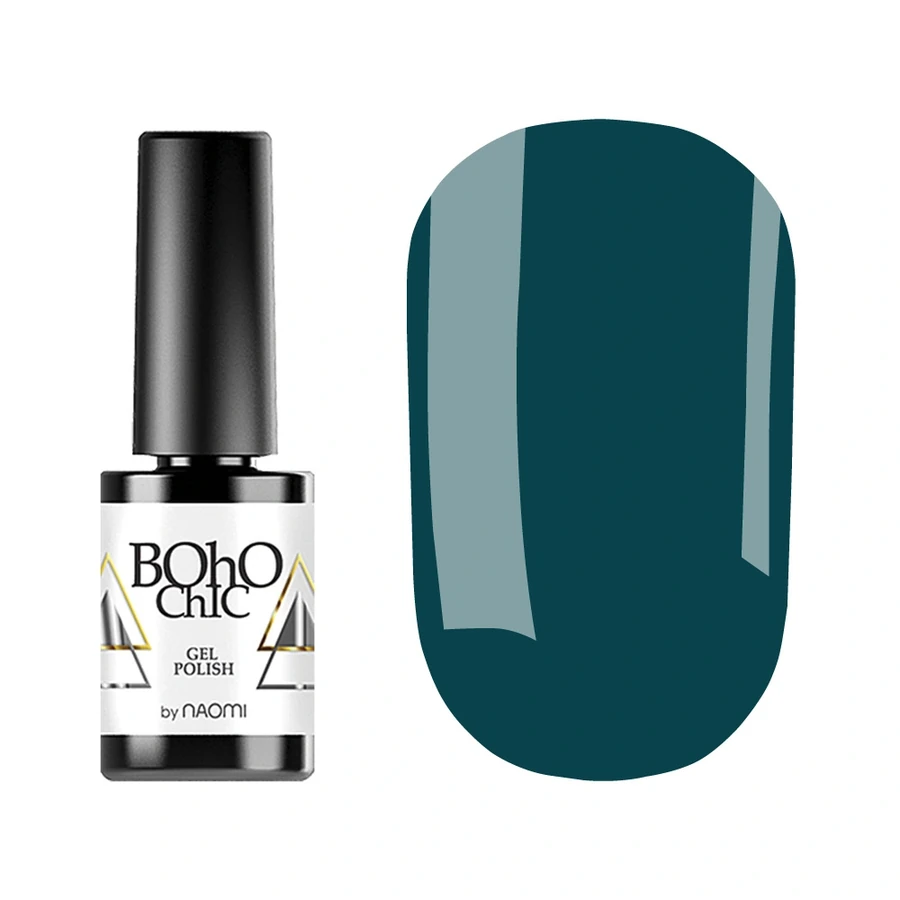 Гель-лак Boho Chic Gel Polish BC163 смарагдовий, емаль 6 мл