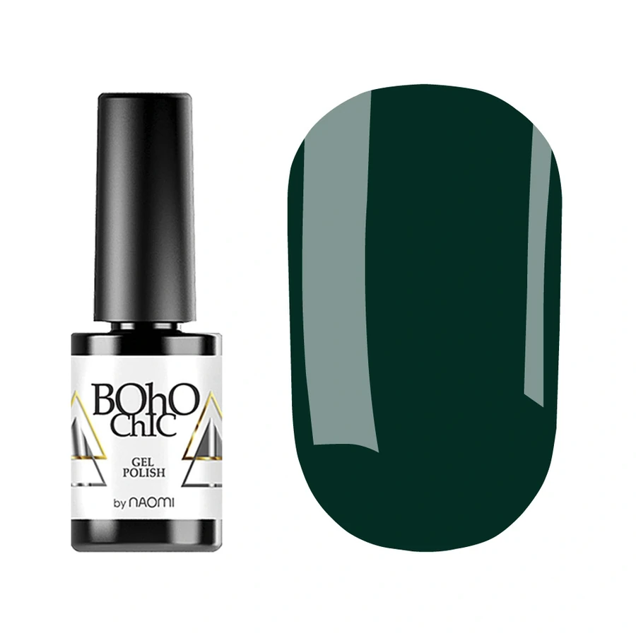 Гель-лак Boho Chic Gel Polish BC164 зелений, емаль 6 мл