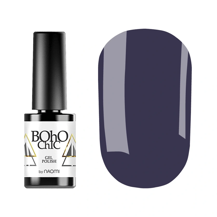 Гель-лак Boho Chic Gel Polish BC175 сіро-сливовий, емаль 6 мл