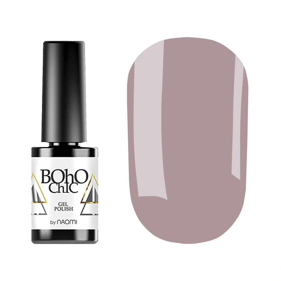Гель-лак Boho Chic Gel Polish BC183 рожево-ліловий беж, емаль 6 мл