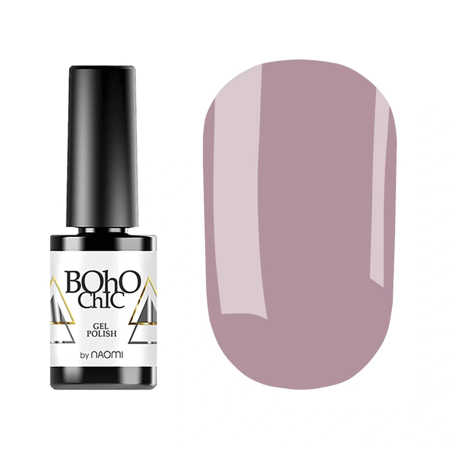 Гель-лак Boho Chic Gel Polish BC191 попелясто-рожевий, емаль 6 мл
