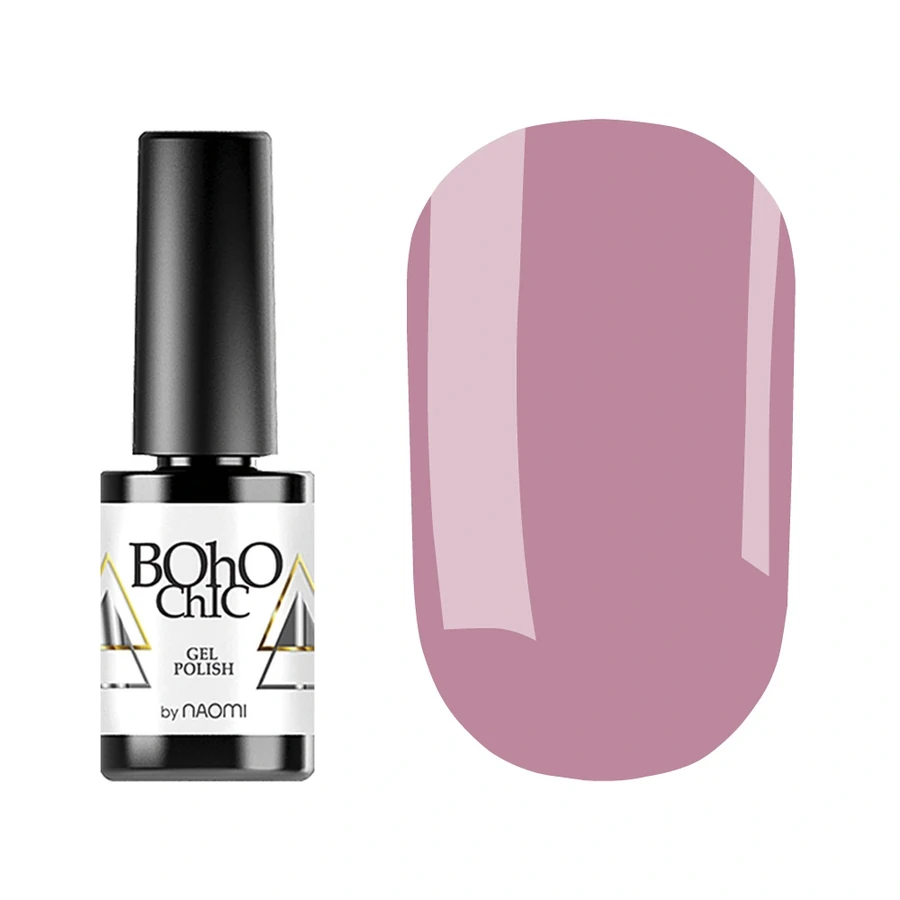 Гель-лак Boho Chic Gel Polish BC192 холодний рожево-бежевий, емаль 6 мл