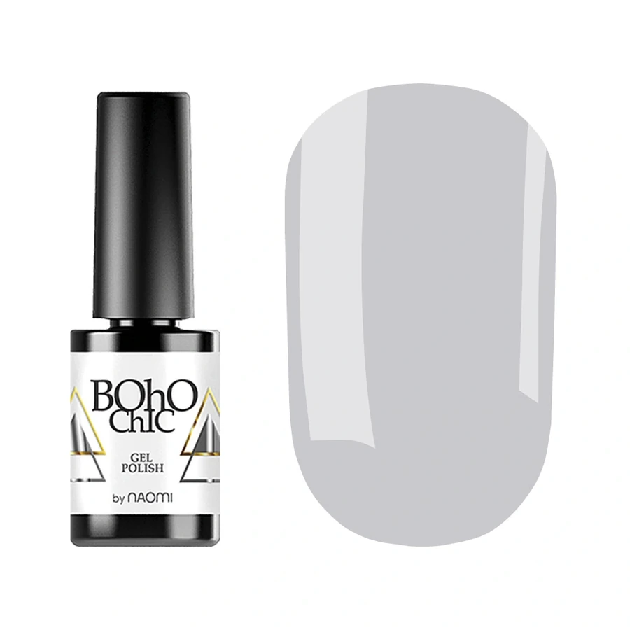 Гель-лак Boho Chic Gel Polish BC200 сірий, емаль 6 мл