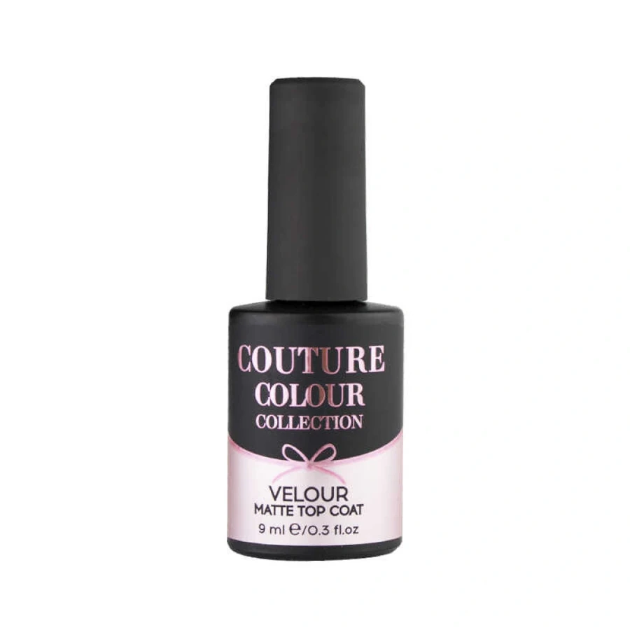 Оксамитовий топ для гель-лаку Couture Colour Velour Matte Top Coat 9 мл