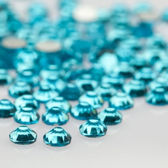 Декоративні кристали для нігтів Kodi Crystals SS 03 Aqua Bohemica (200 шт)