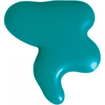 Гель-лак CND Creative Play 432 Head Over Teal приглушений бірюзово-синій, емаль 15 мл