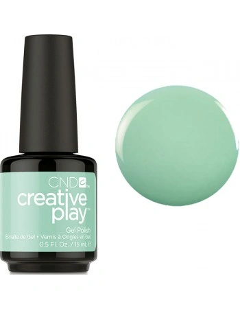 Гель-лак CND Creative Play 501 Shady Palms колір тіффані, емаль 15 мл