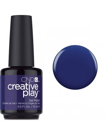 Гель-лак CND Creative Play 511 Stylish Sapphire15 мл темно-синій, емаль