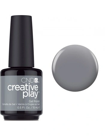 Гель-лак CND Creative Play 513 Not To Be Mist сірий, емаль 15 мл