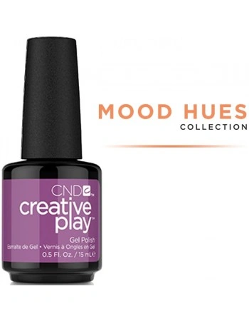 Гель-лак CND Creative Play 518 Charged фіолетовий, емаль 15 мл