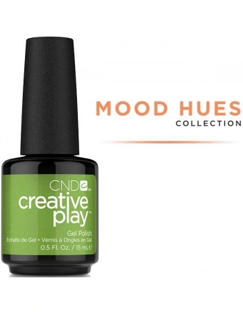 Гель-лак CND Creative Play 519 Pumped зелений із шиммером 15 мл