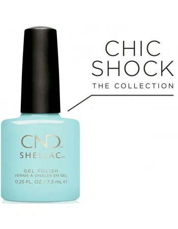 Гель-лак CND Shellac 274 Taffy ніжний блакитний, емаль 7,3 мл