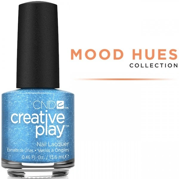 Лак CND Creative Play Creative Play 516 All In блакитний, сатин 13,6 мл