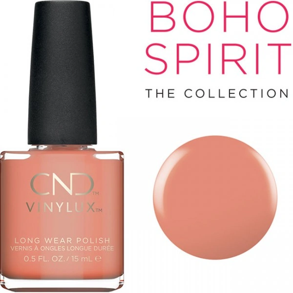 Лак CND Vinylux 279 Uninhibited персиковий, емаль 15 мл