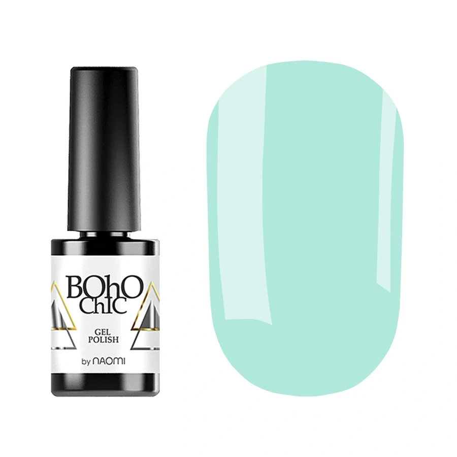 Гель-лак Boho Chic Gel Polish BC201 яскравий м`ятний, емаль 6 мл
