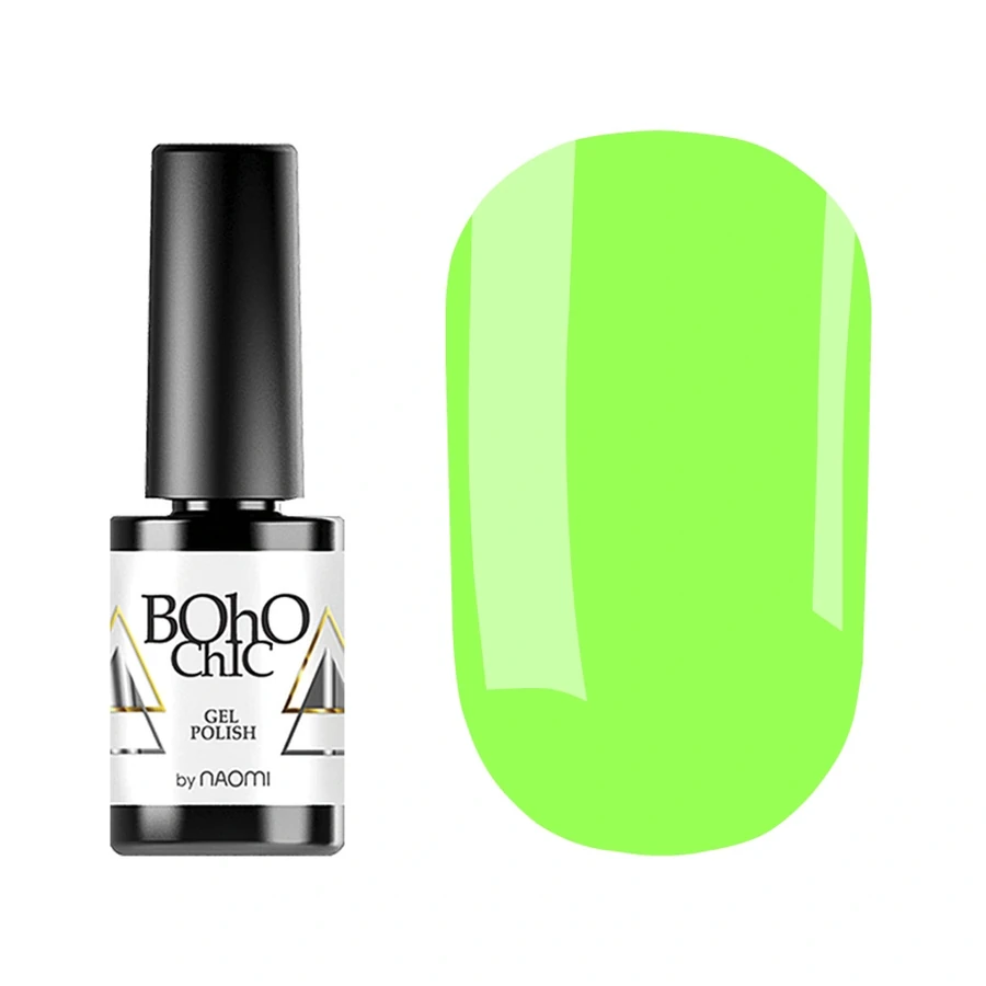Гель-лак Boho Chic Gel Polish BC202 яскравий лайм, емаль 6 мл