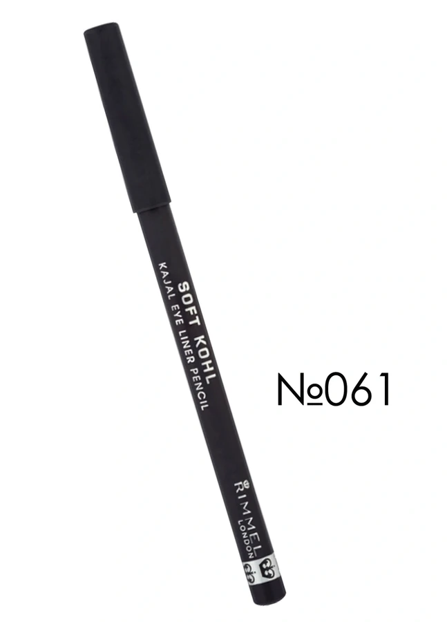 Олівець для очей Rimmel Soft Kohl 061 №61, Jet Black