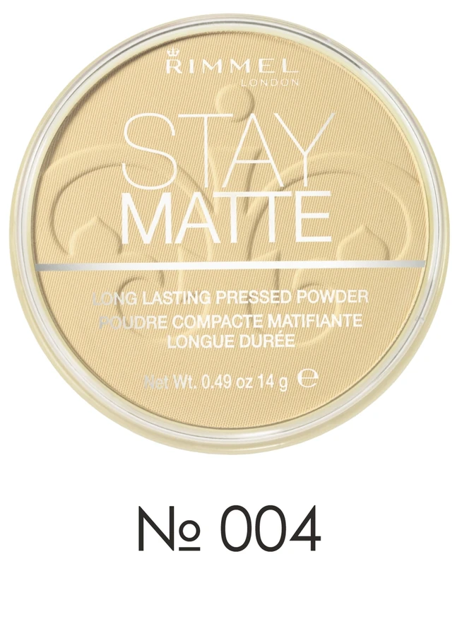 Пудра компактна Rimmel Stay Matte 04 №04, Sandstorm